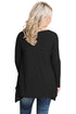 Sexy Graceful Lace Inset Side Black Women’s Top